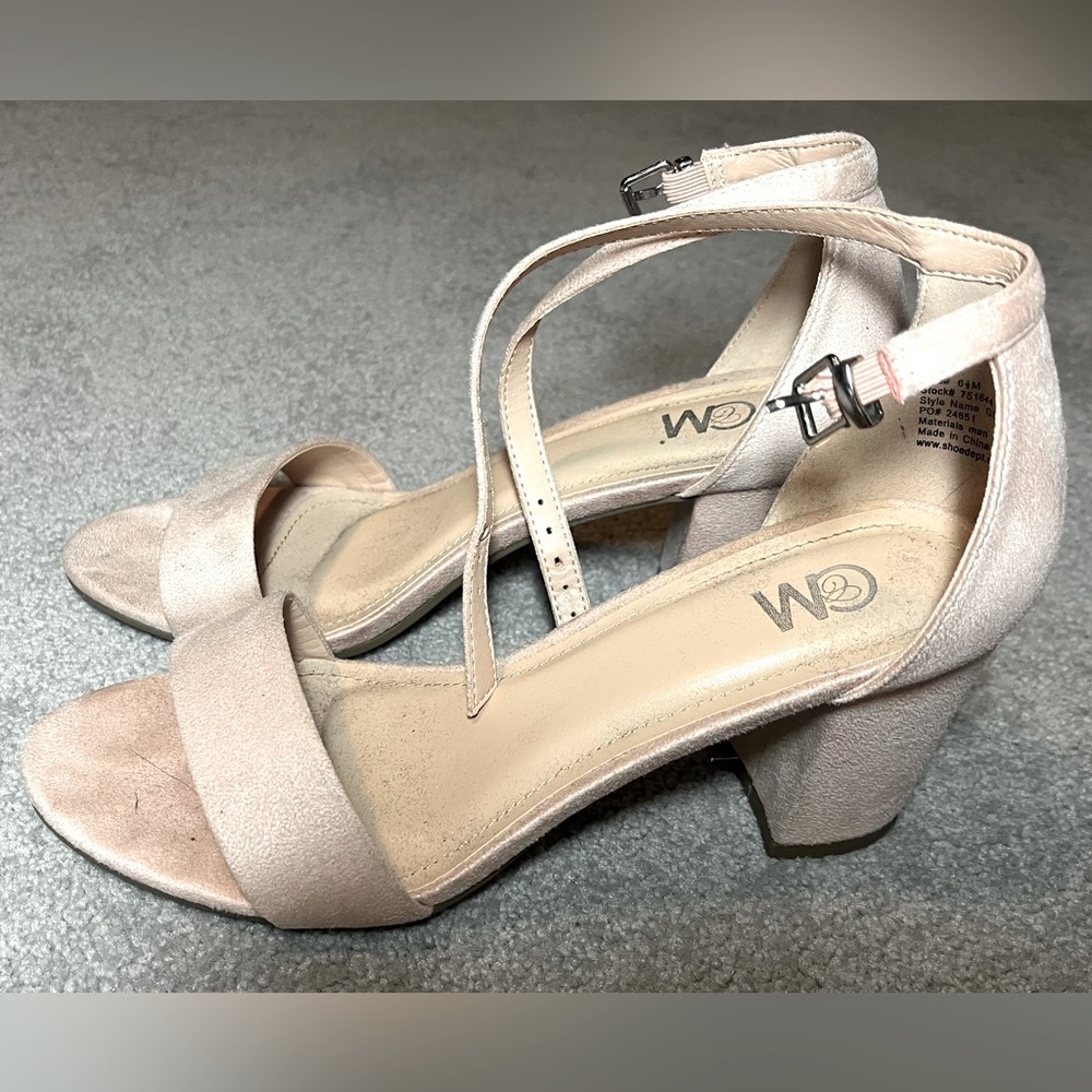 C&M Nude Heels
